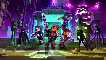 Minecraft Dungeons: Echoing Void key art