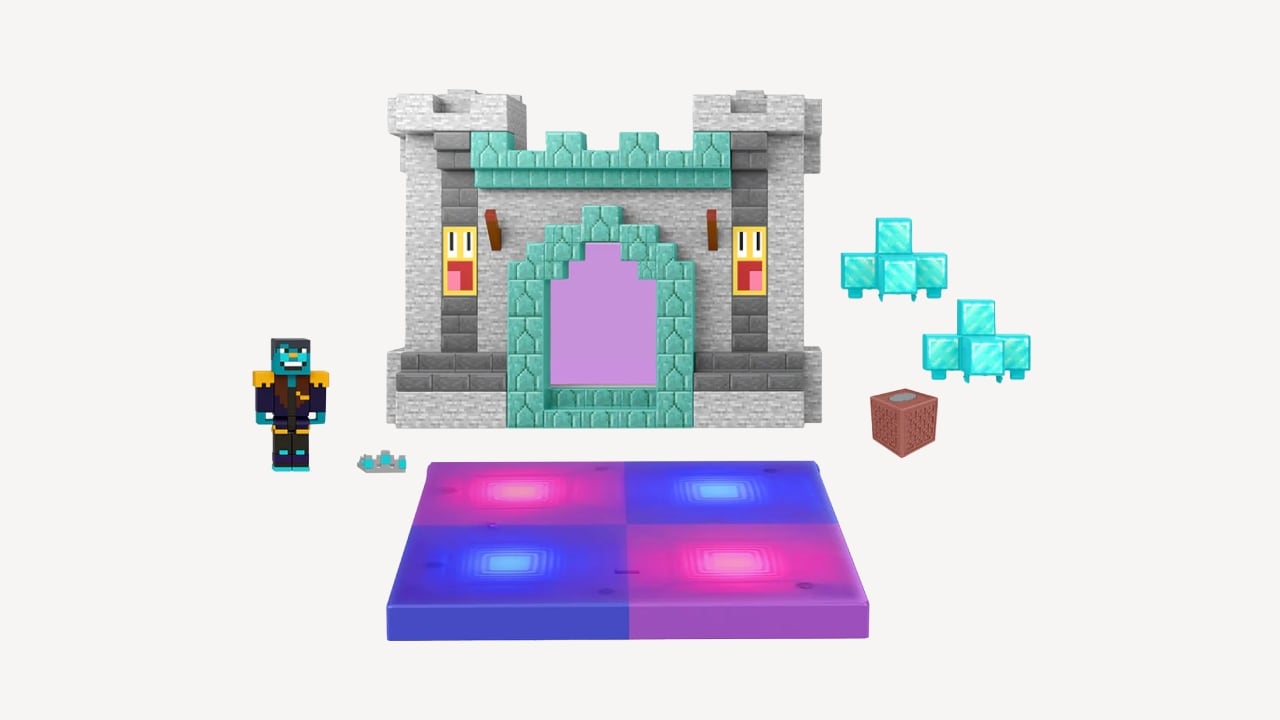 The Party Palace, featuring a light-up dancefloor and a welcoming host figurine!