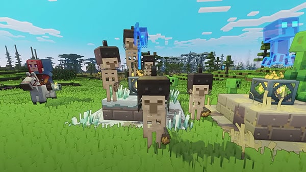 Minecraft Legends: Classic Mobs and New Friends