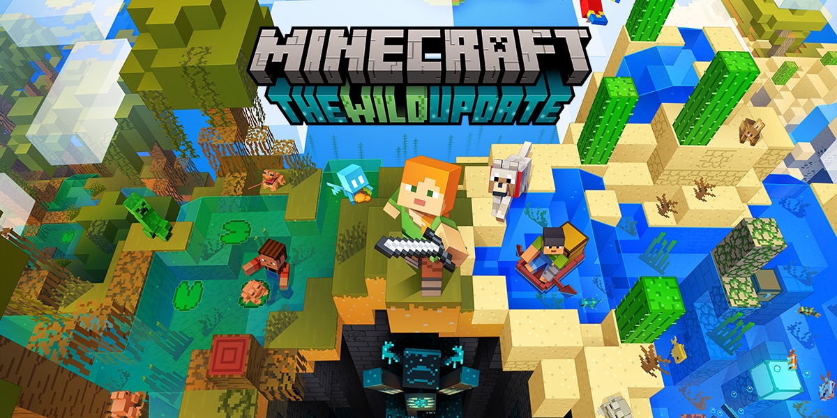 Minecraft The Wild Update key art