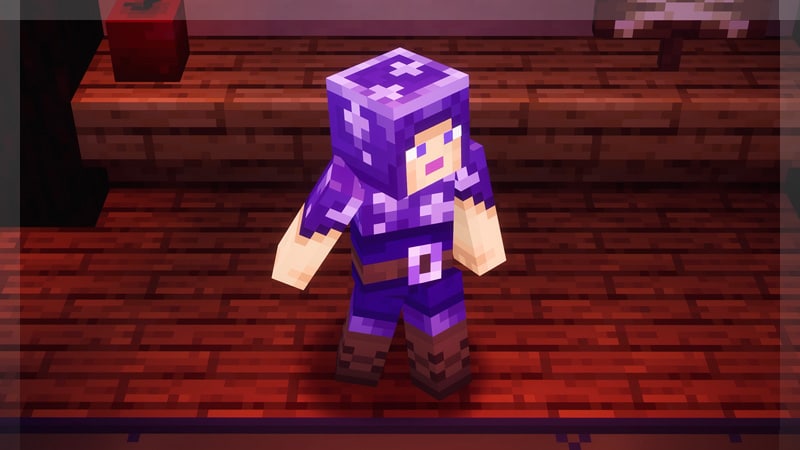 Luminous Night Amethyst Warrior skin