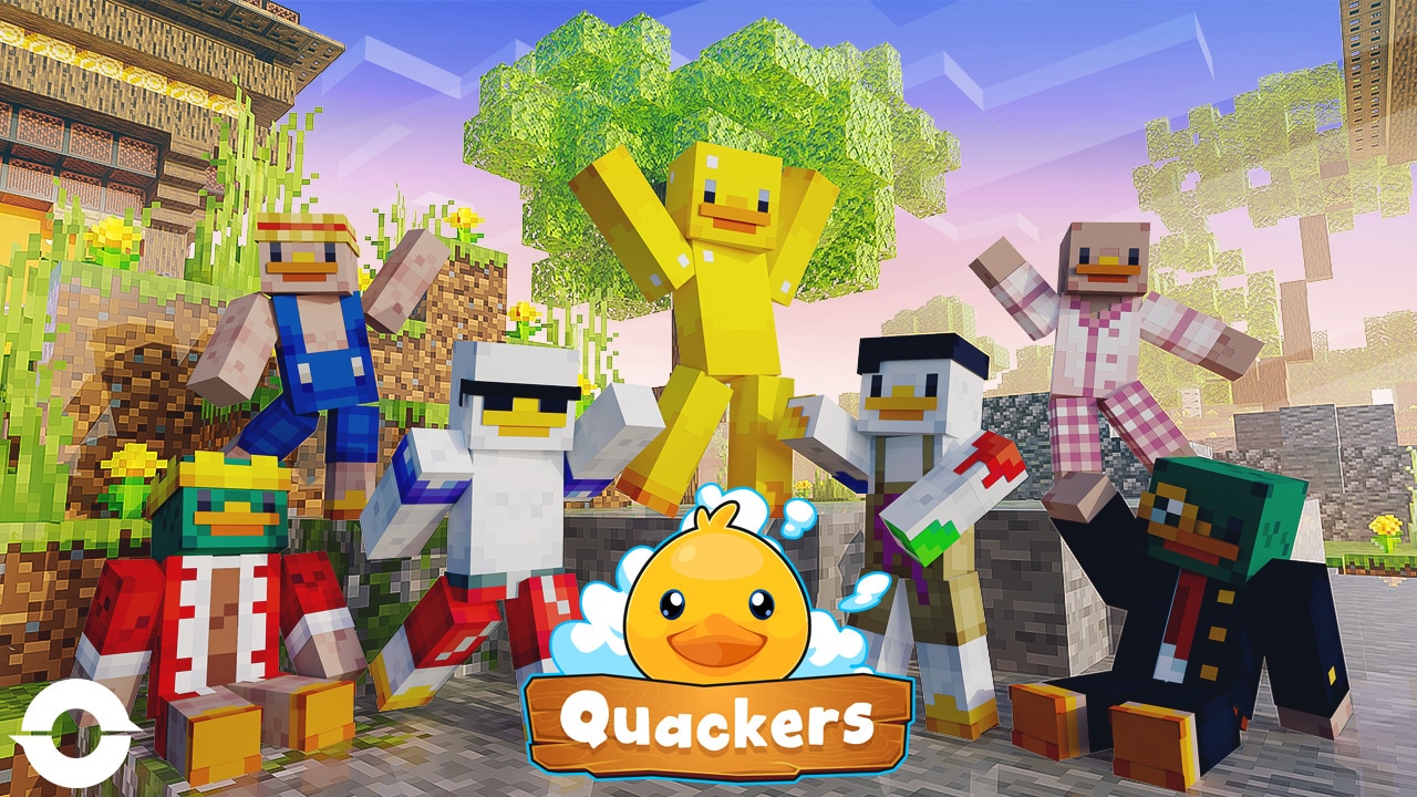 This image shows some incredible duck-inspired skins in the Quackers skin pack by Odyssey Builds!