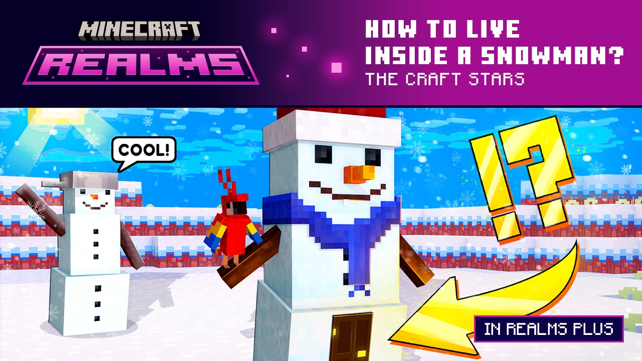 How to live inside a Snowman? By The Craft Stars