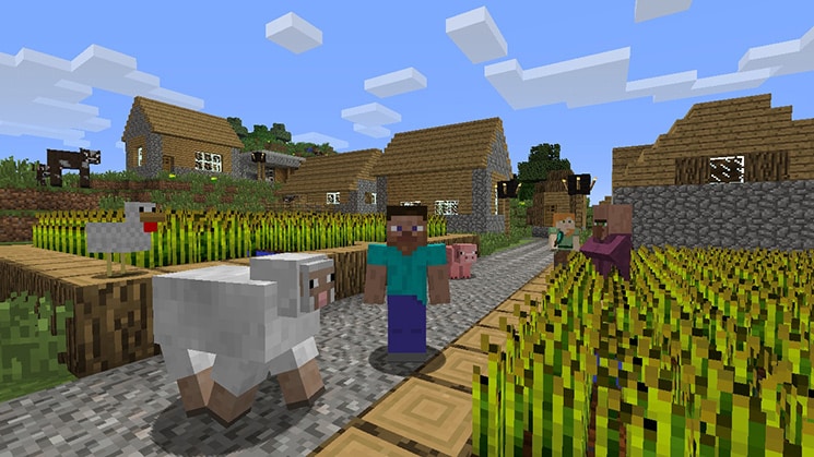 WiiU Minecraft five