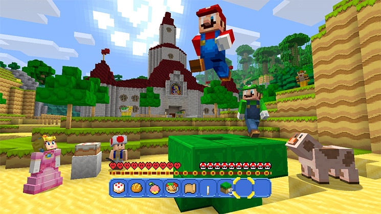 WiiU Minecraft mario one